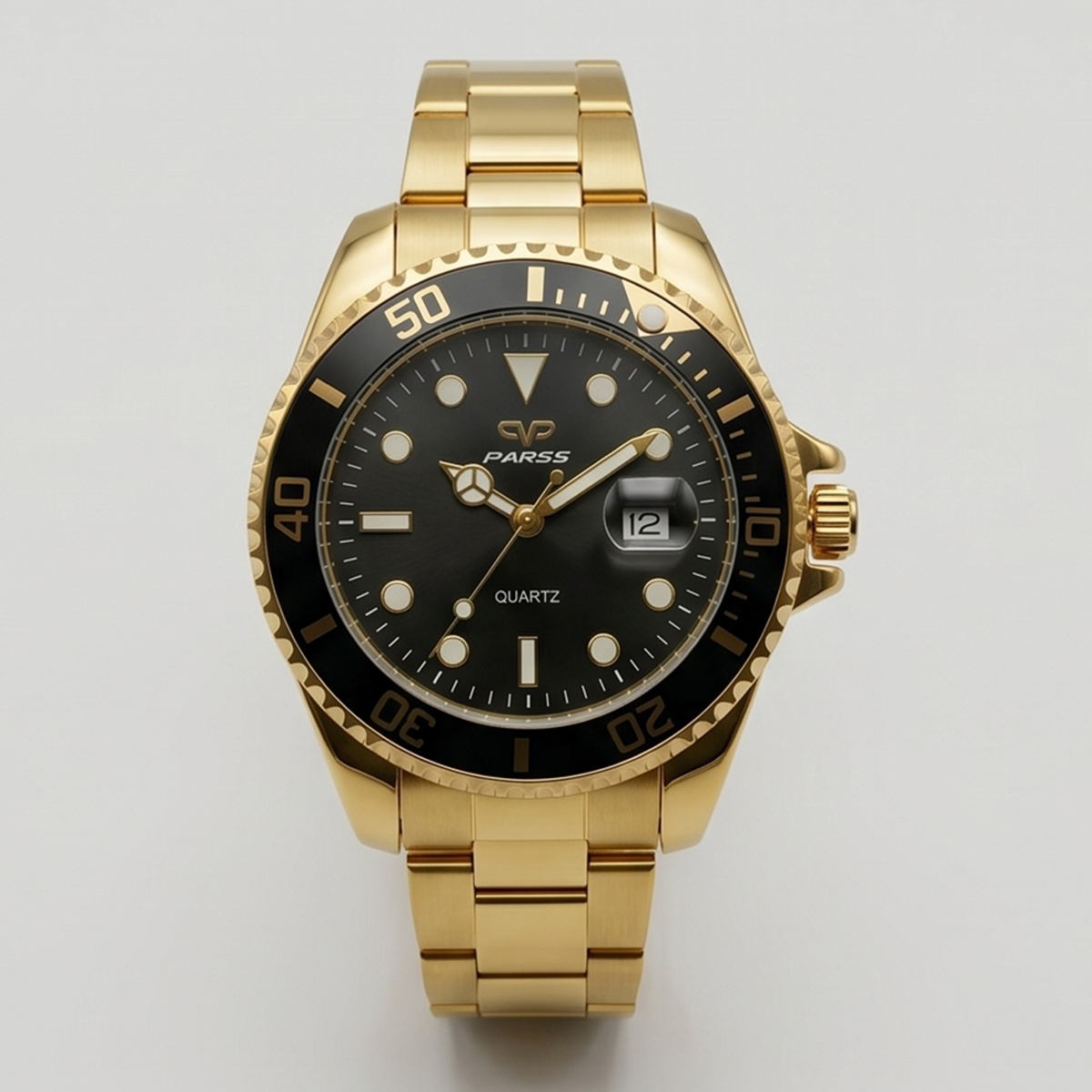 Parss Mens Metal Watch