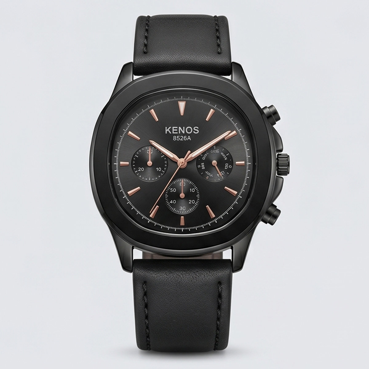 Kenos Mens Leather Watch