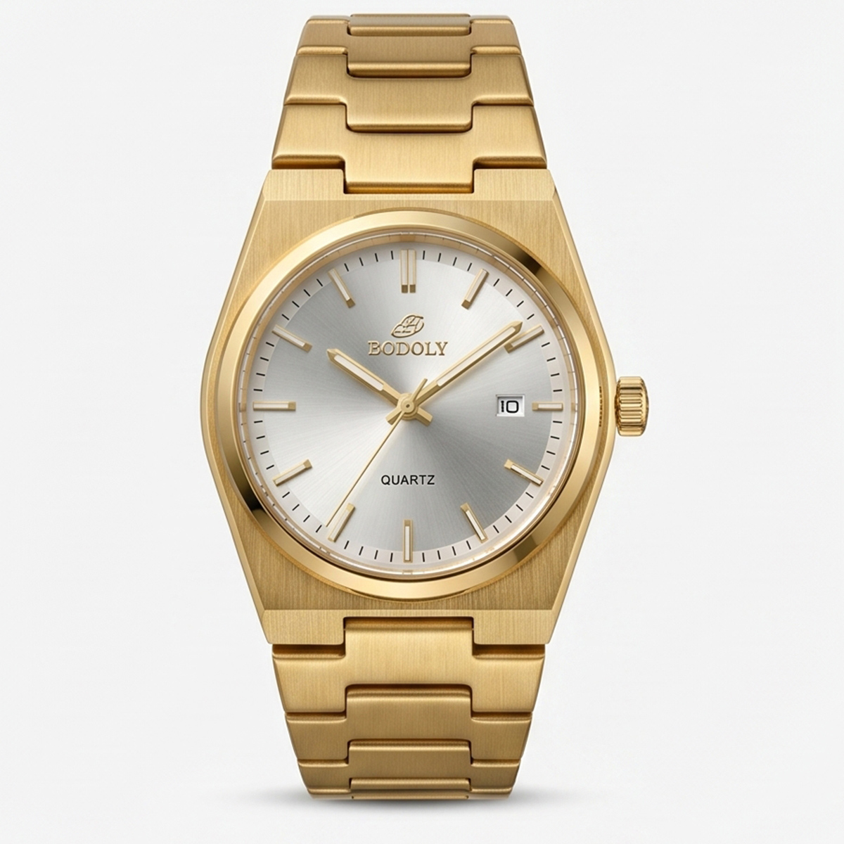 Bodoly Mens Metal Watch