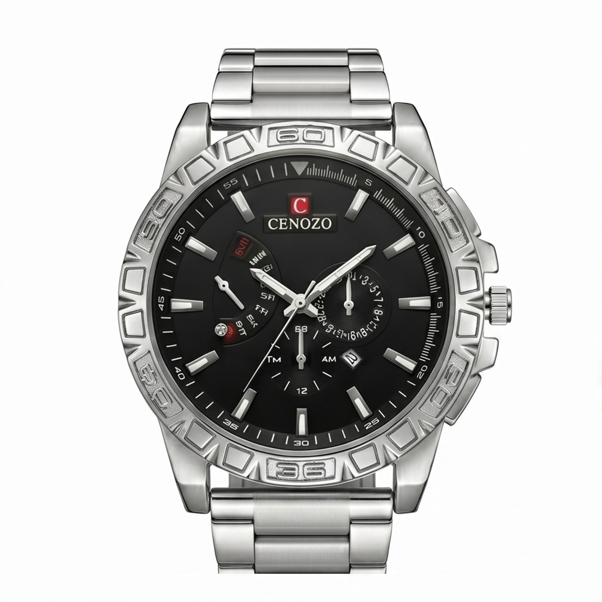 Cenozo Mens Metal Watch