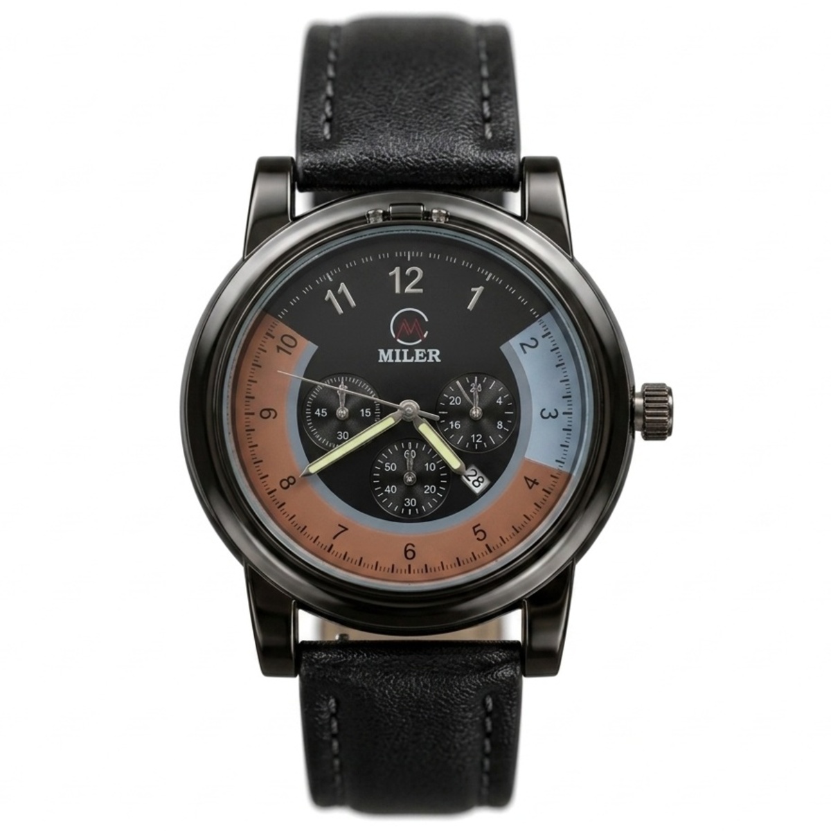 Miler Mens Leather Watches