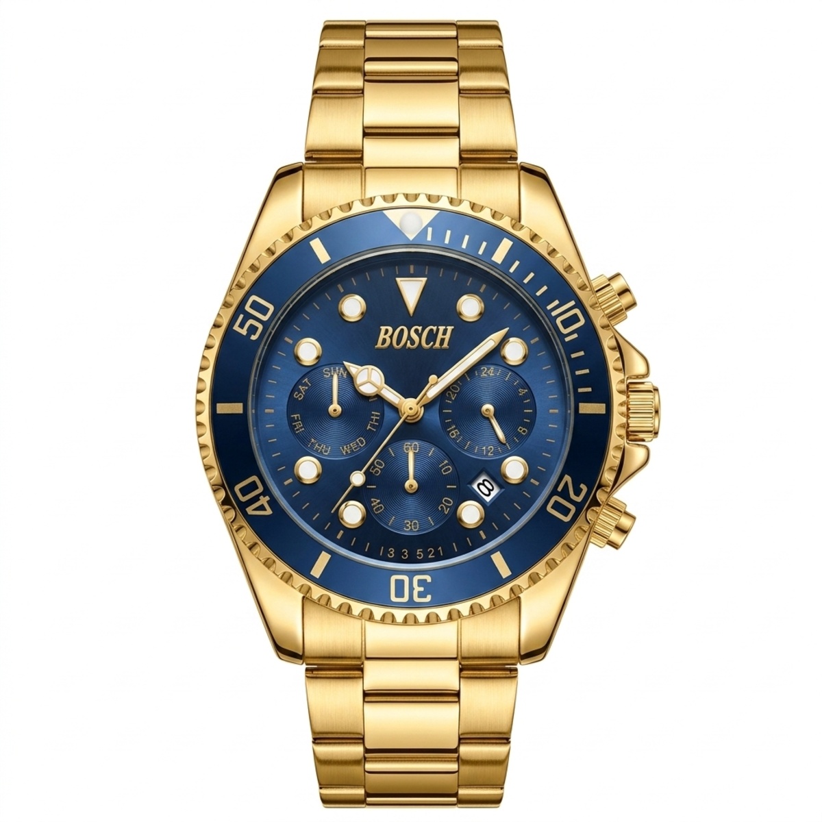 Mens Bosch Metal Watch