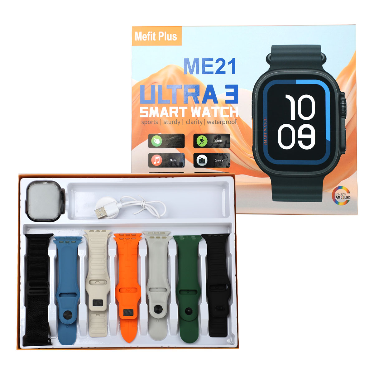 ساعة Mefit Plus ME21 Ultra 3 الذكية