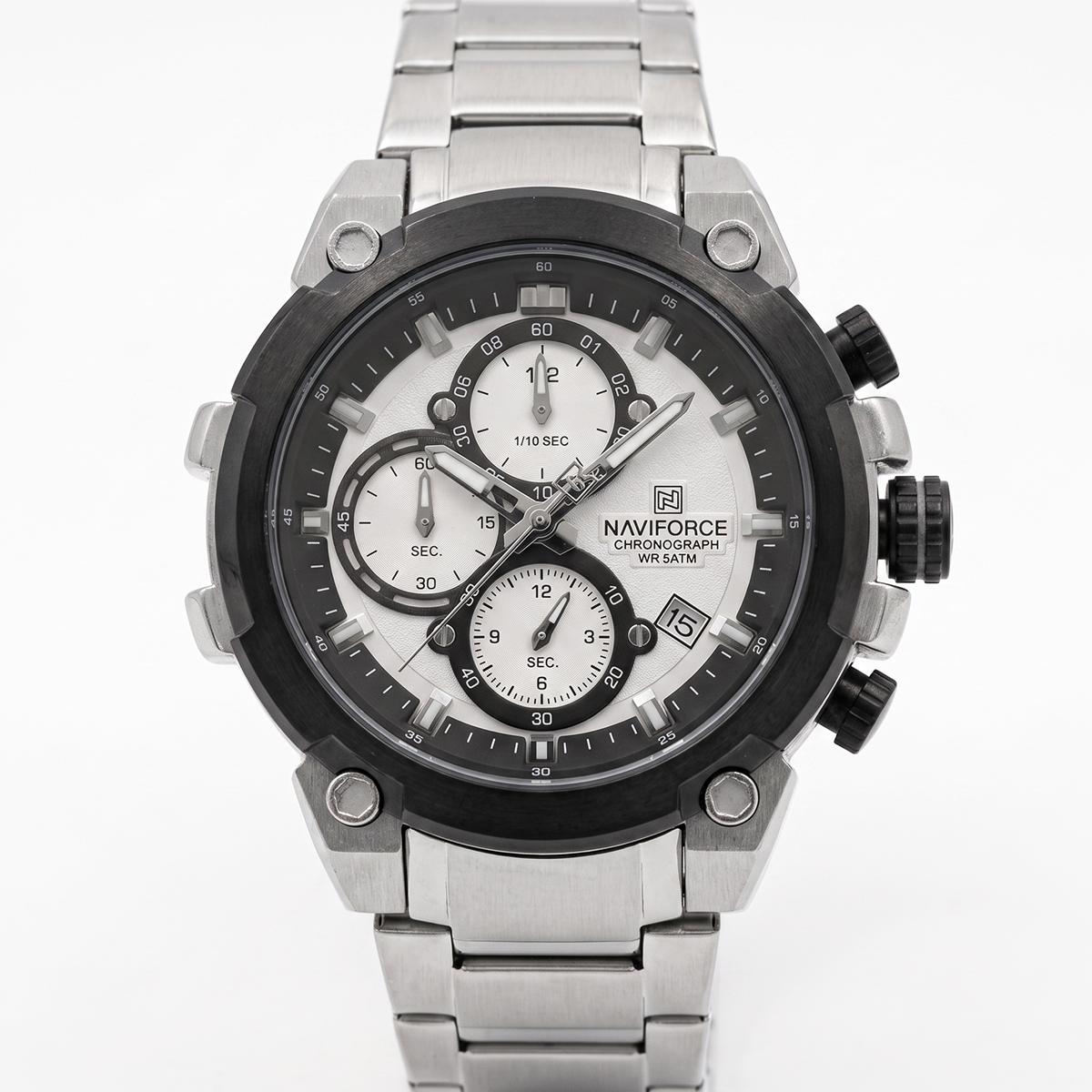 Naviforce Mens Watch NF8071-S/W/S