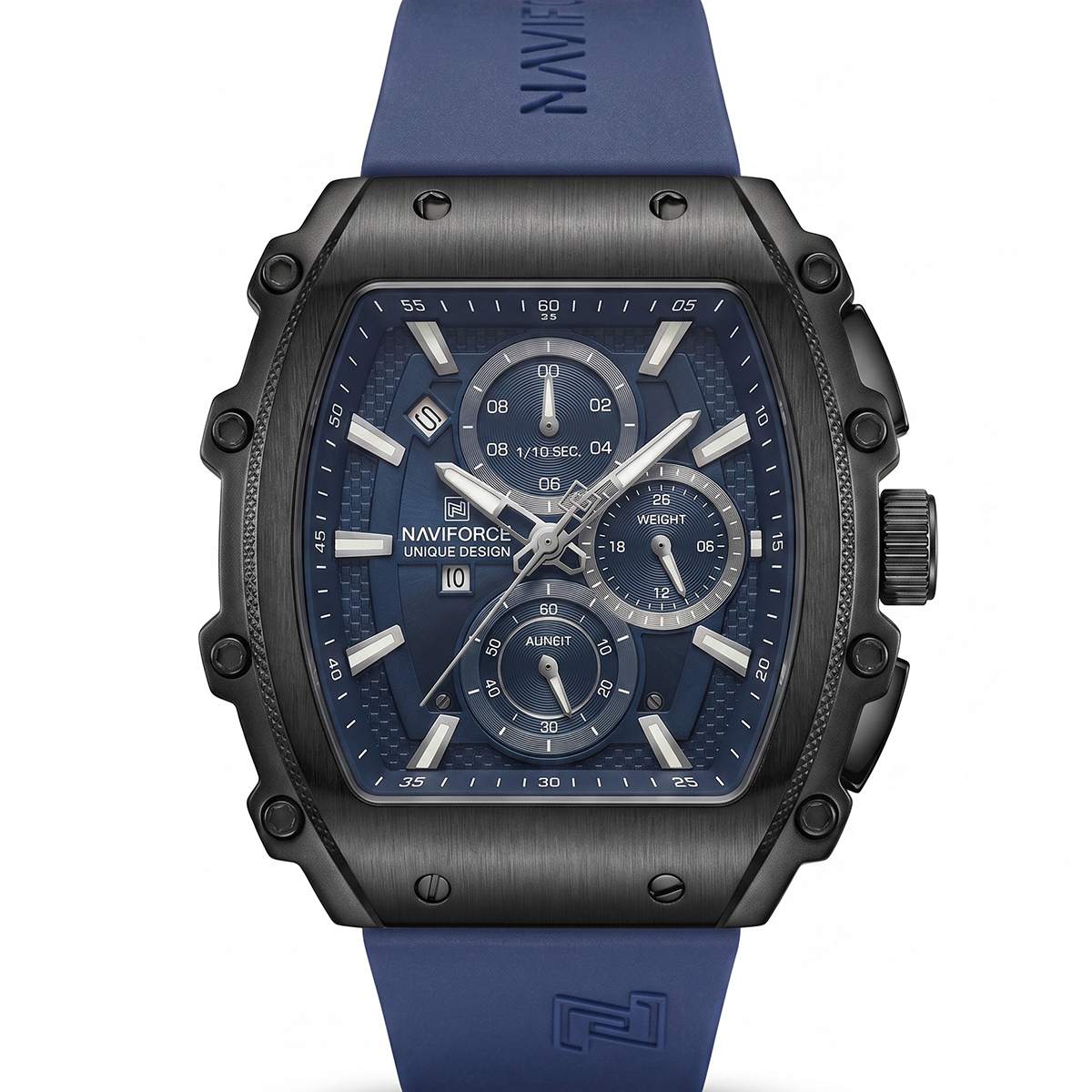 Naviforce Mens Rubber Watch
