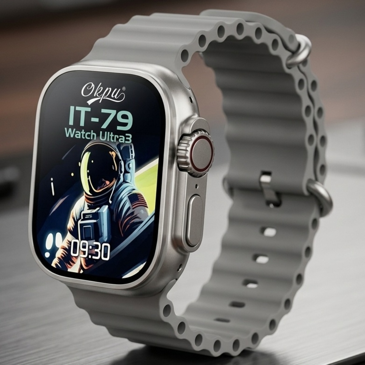 Smart Watch With Bluetooth Buds