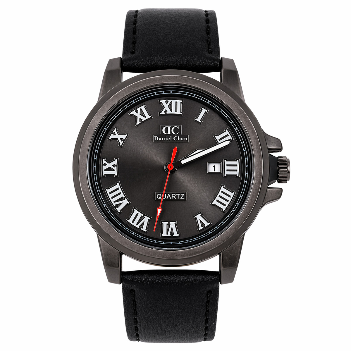 Daniel Chan Gents Leather Watch