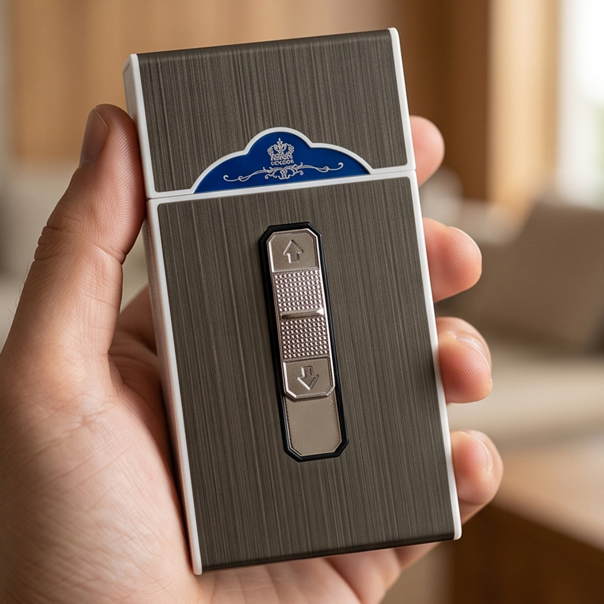 Hengda USB Rechargeable Cigarette Case