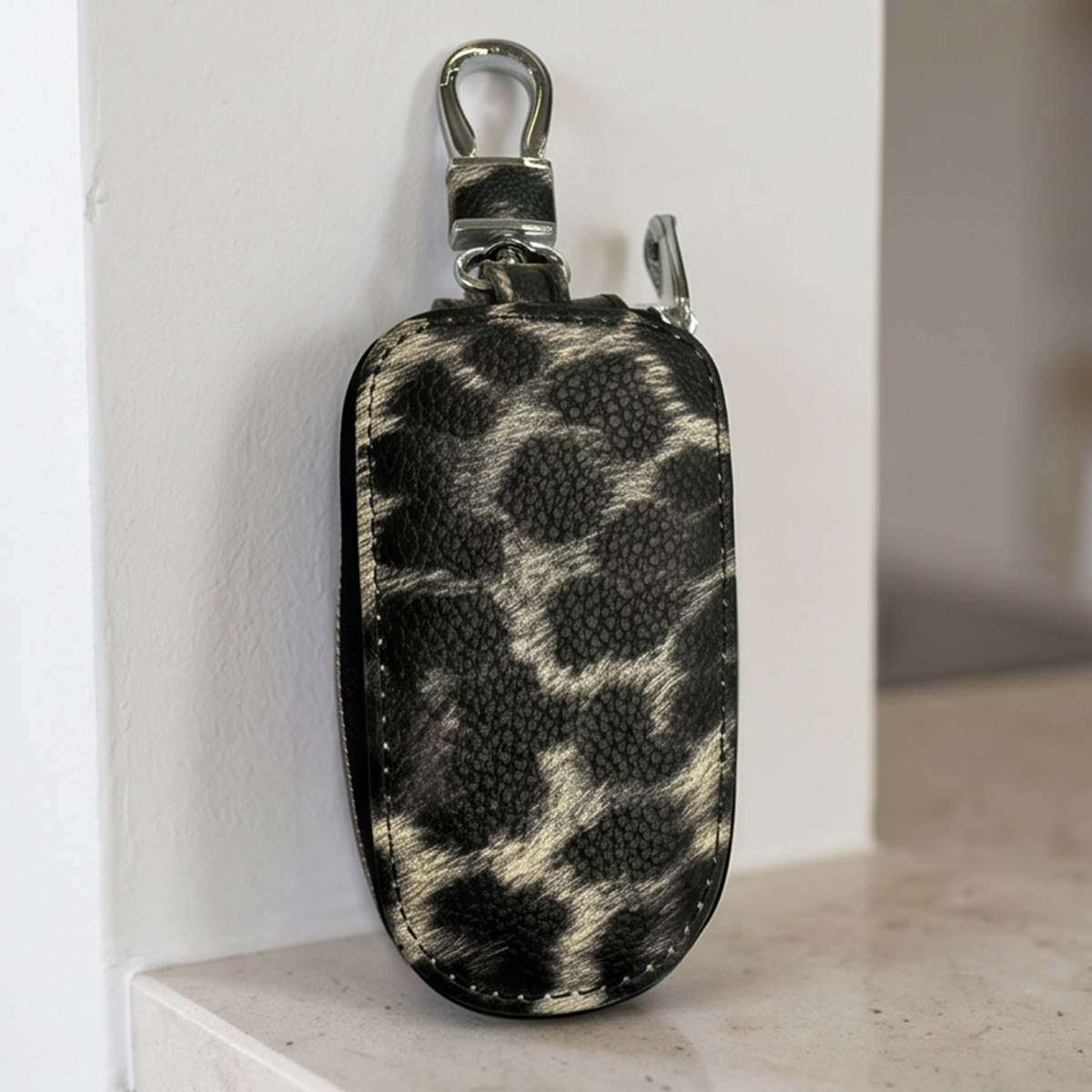Leather Key Chain Wallet