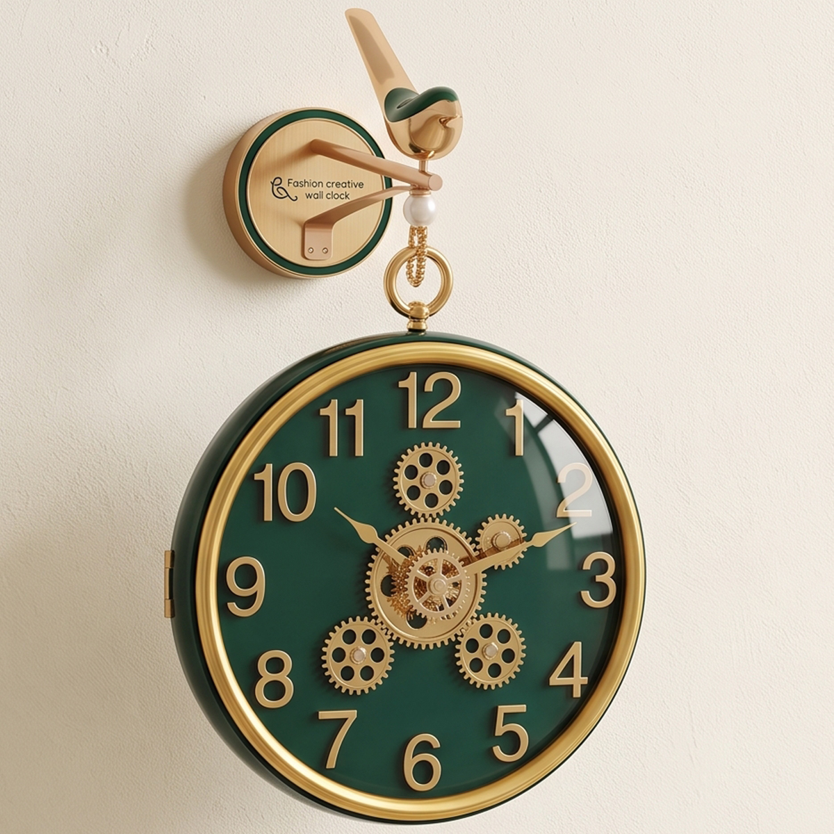 Double Side Wall Clock 28cm
