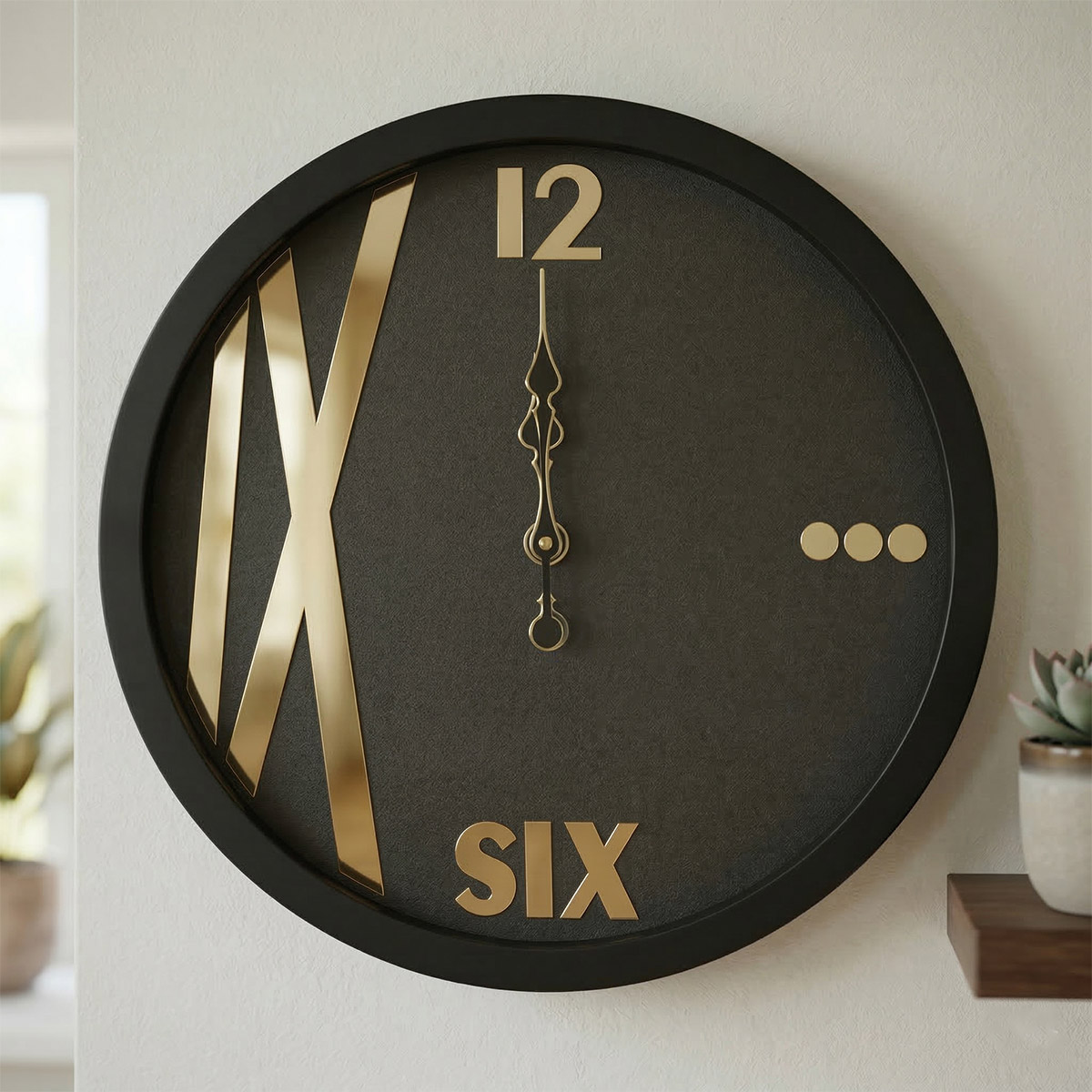 Wall Clock Quartz 40cm