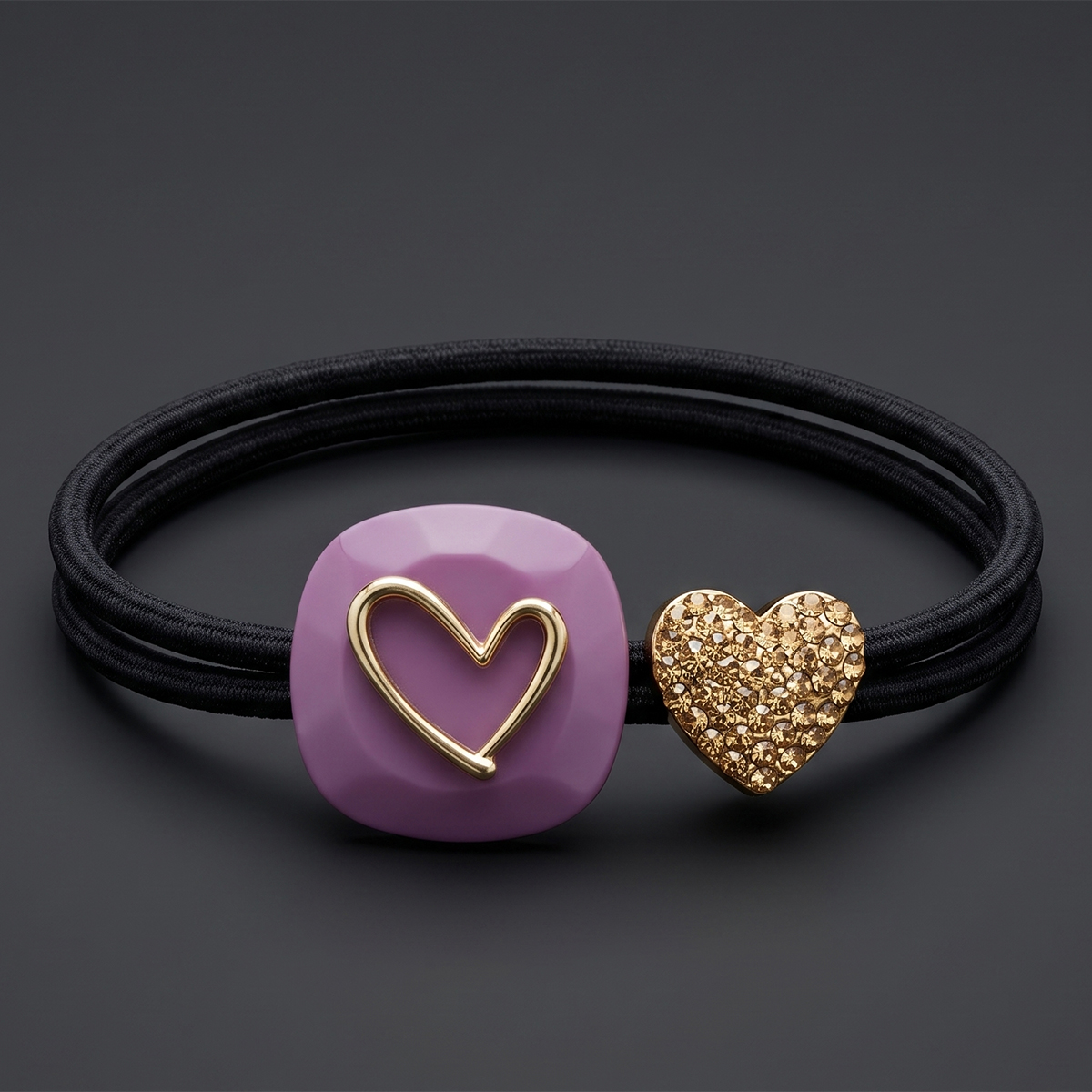 Heart Design Pony Hair