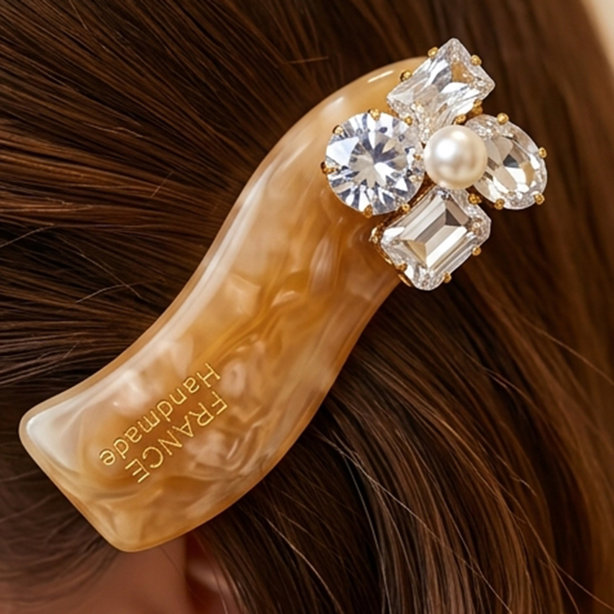 Crystal Hair Clip