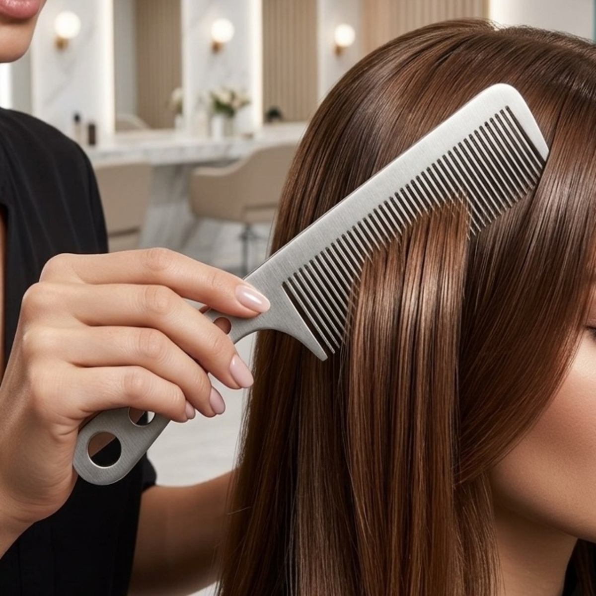 Hair Comb Metal