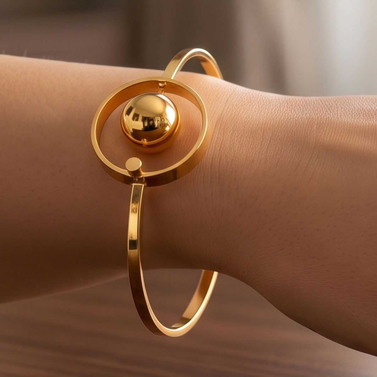 Golden Ladies Bangle