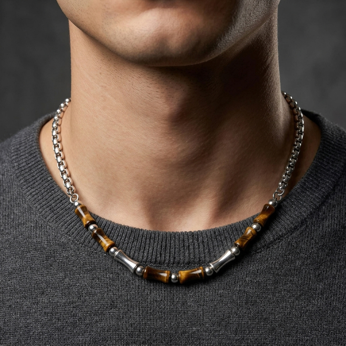 Gents Necklace Metal