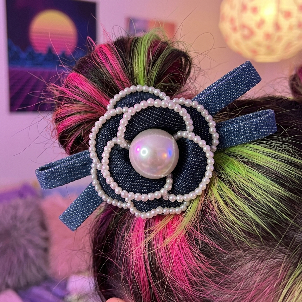 Fabric Ponytail Holder