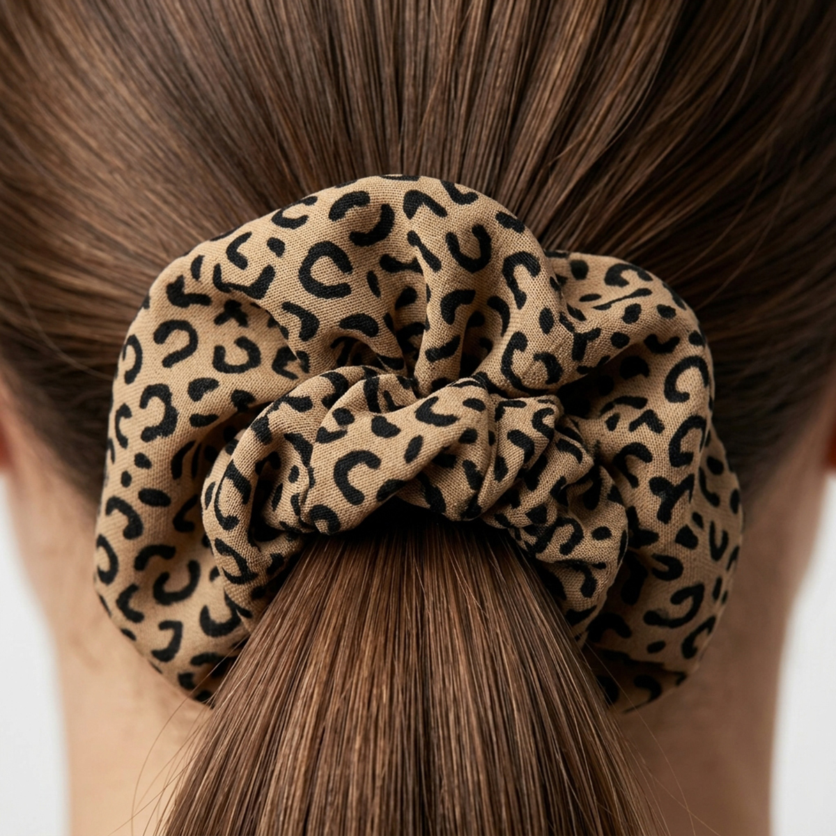 Fabric Ponytail Holder Clip