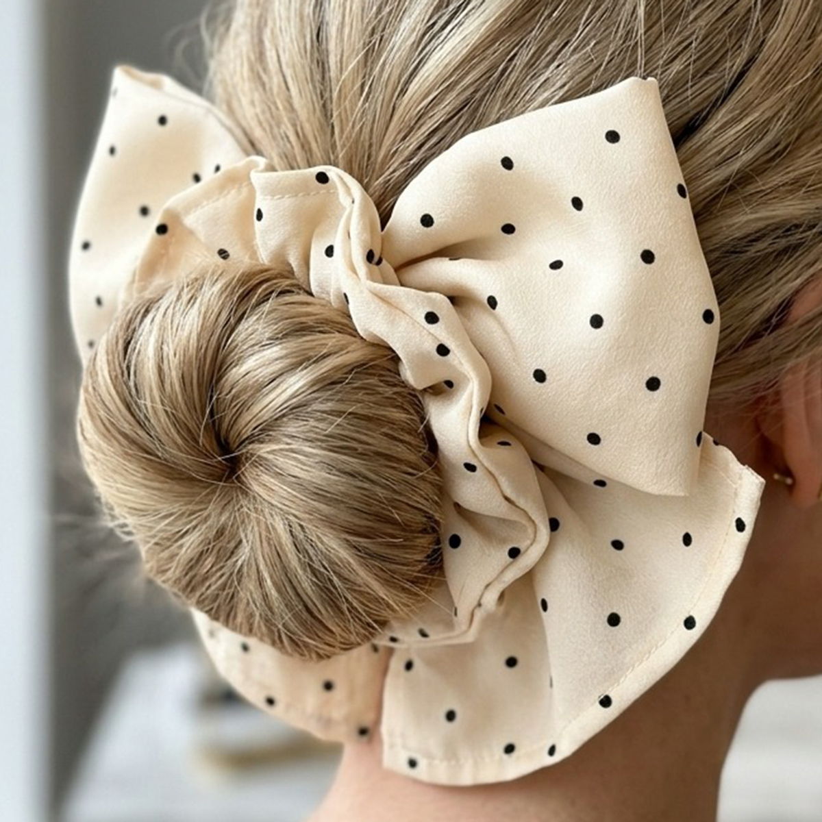Fabric Ponytail Holder Clip