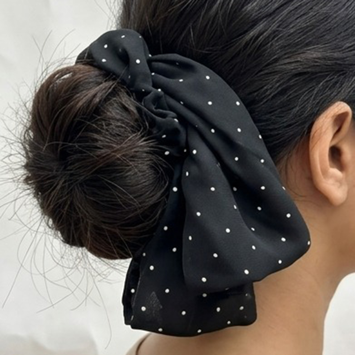 Fabric Ponytail Holder Clip