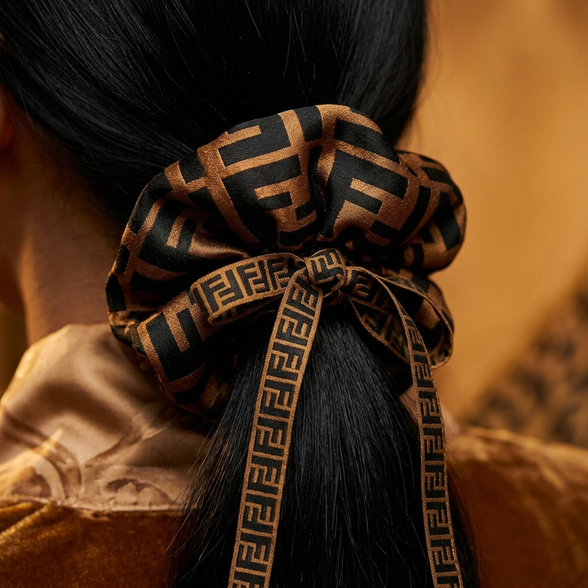 Fabric Hair Clip 