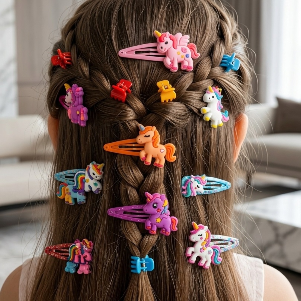 Kids Hair Clip Set