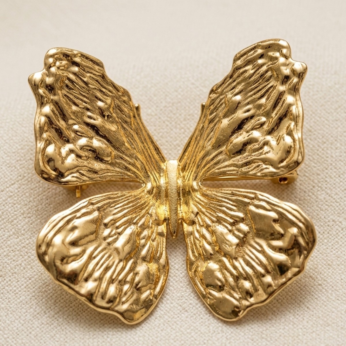 Butterfly Brooch Golden