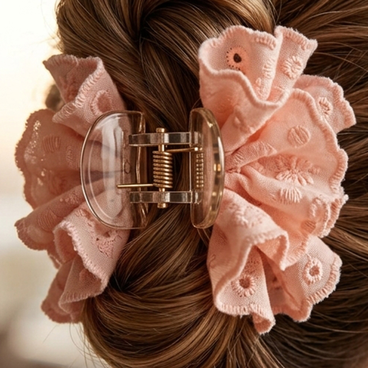 Ladies Hair Clip Pink