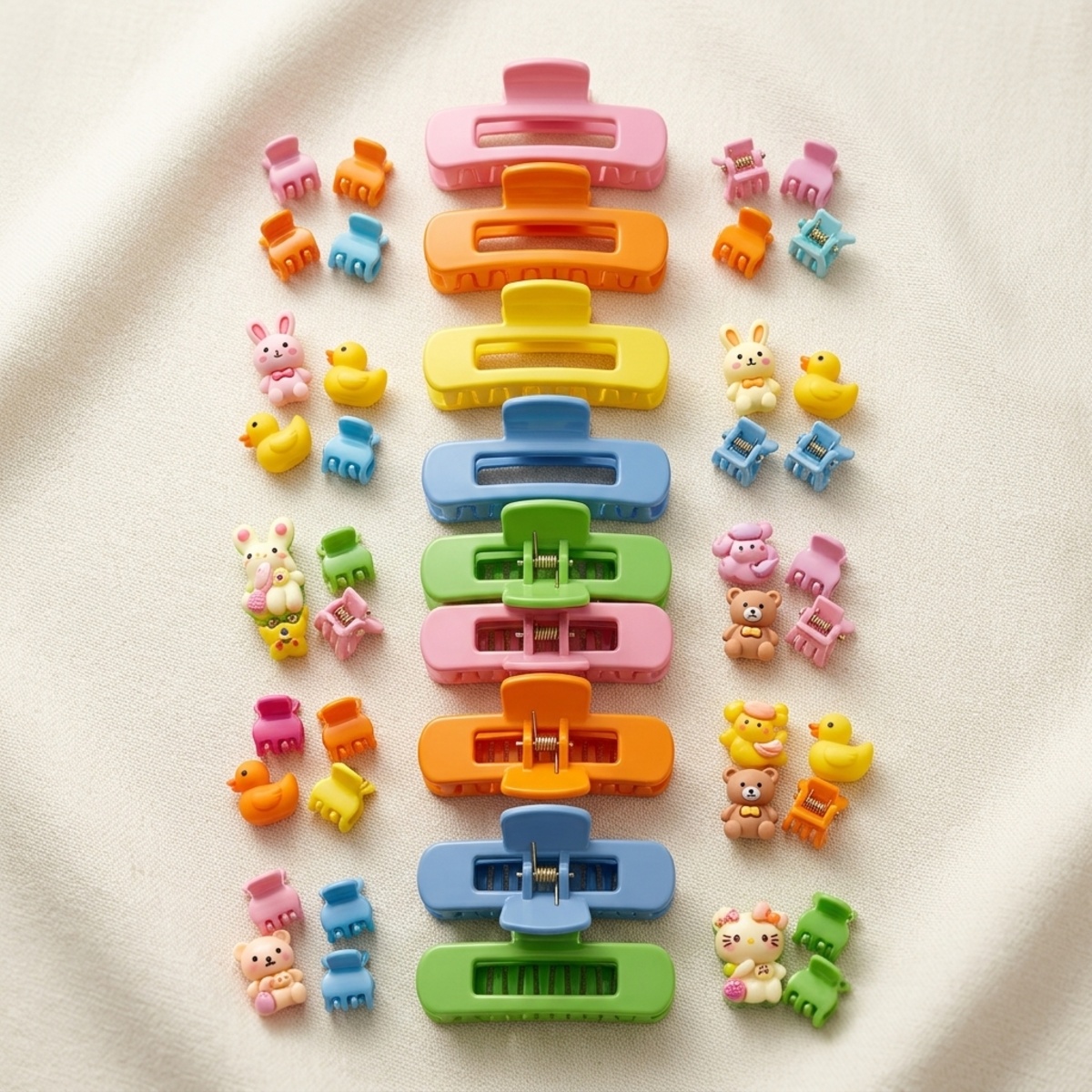 Kids Hair Clip Set
