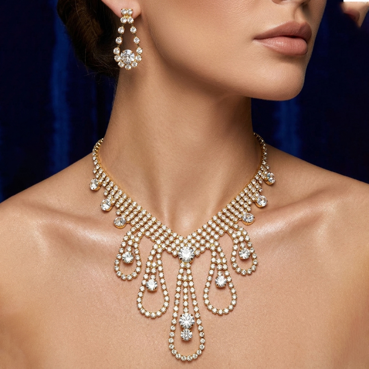 Women Crystal Necklace Set | Women | Jewellery