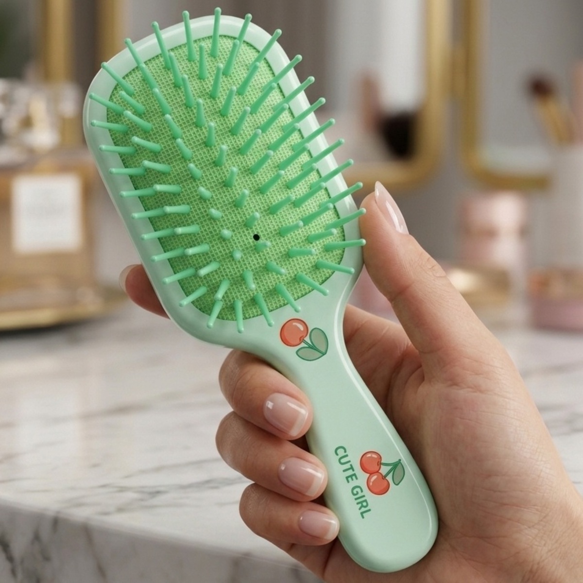 Cute Girl Kids Hair Brush