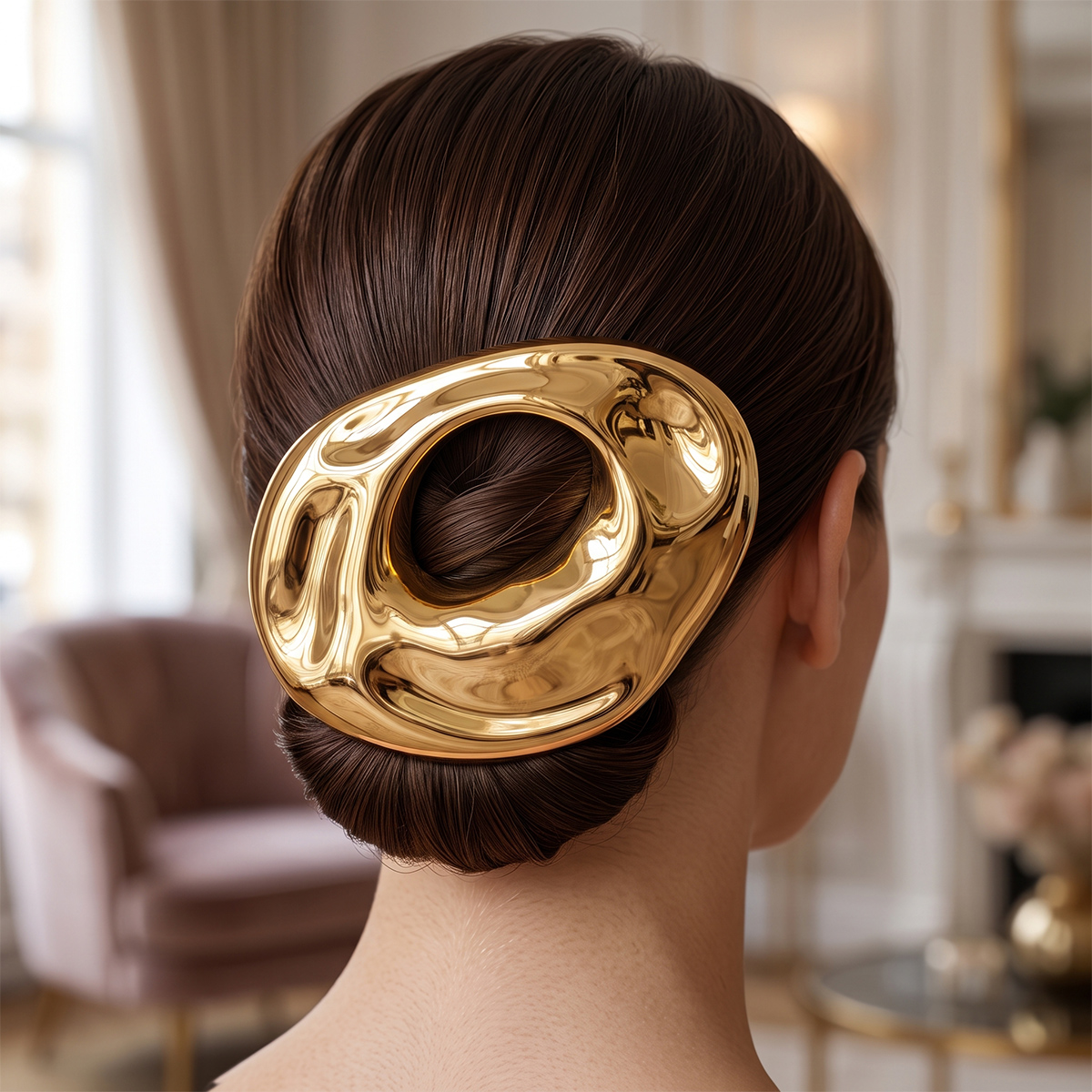 Brooch Golden Tone