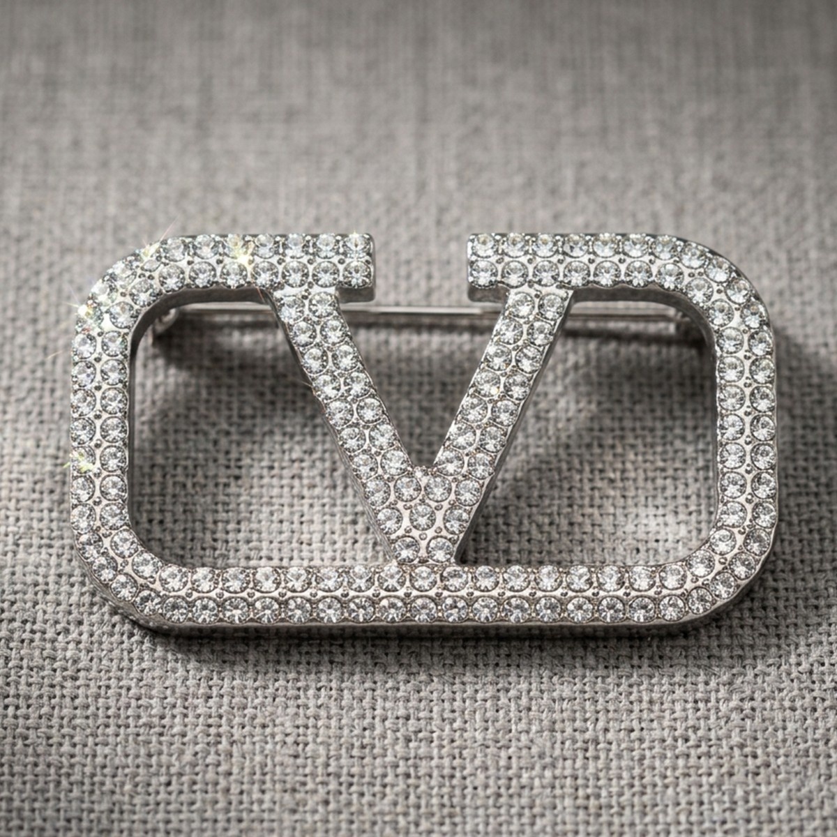 Crystal Embellished Brooch