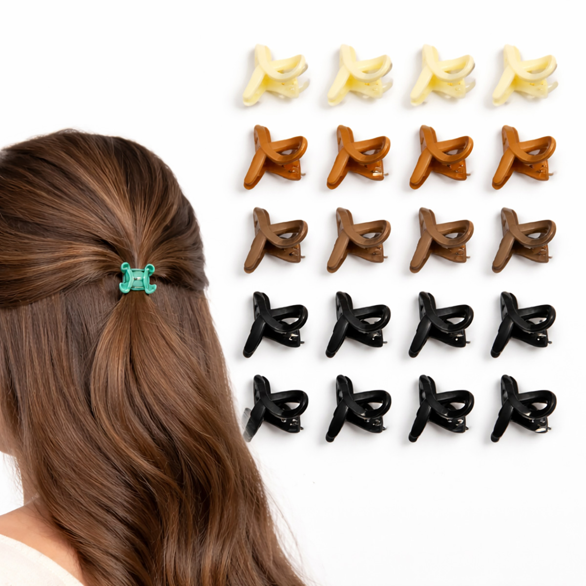 Hair claw clips | أزياء الأطفال الإناث | إكسسوارات موضة للبنات الرُضَّع | مشابك شعر وأربطة شعر مطاطية للبنات الصغيرات Hair claw clips | أزياء الأطفال الإناث | إكسسوارات موضة للبنات الرُضَّع | مشابك شعر وأربطة شعر مطاطية للبنات الصغيرات