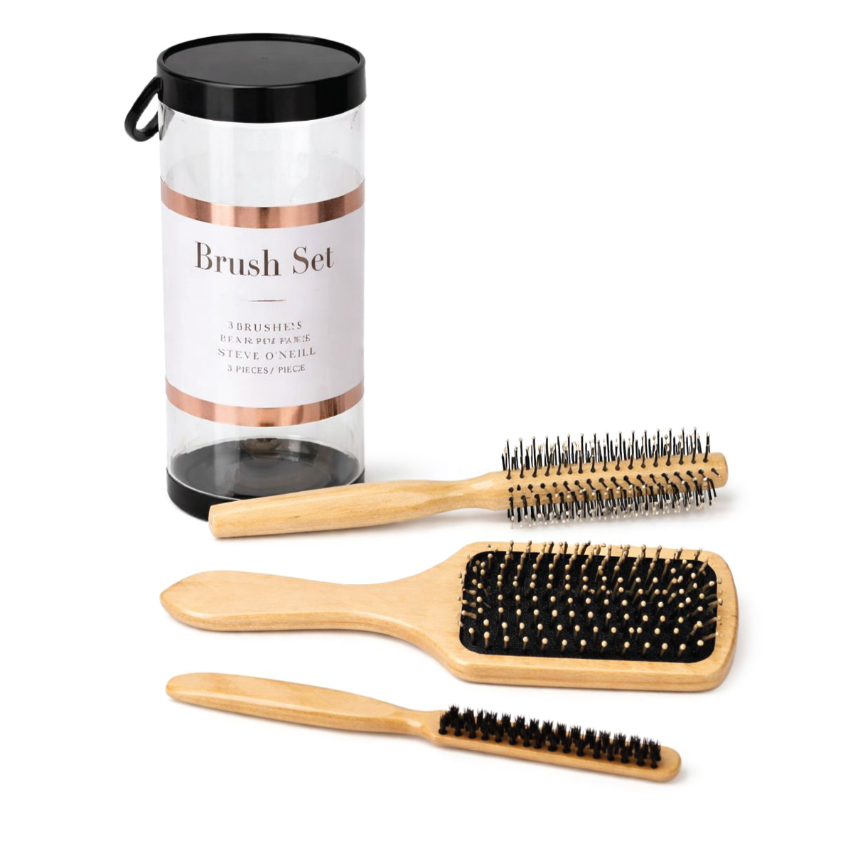 3 In 1 Hair Brush Set