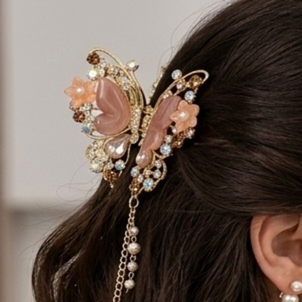 Hair Clip Crystal