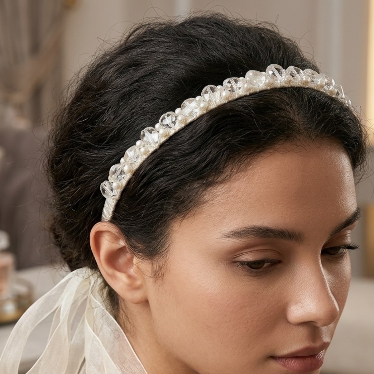 Hair Band Crystal