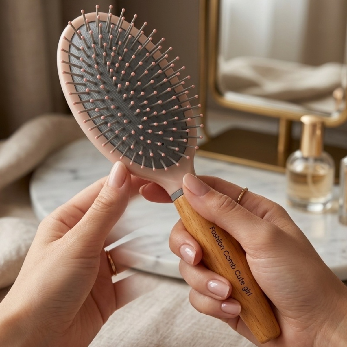 Fashion Comb Cute Girl Hair Brush
