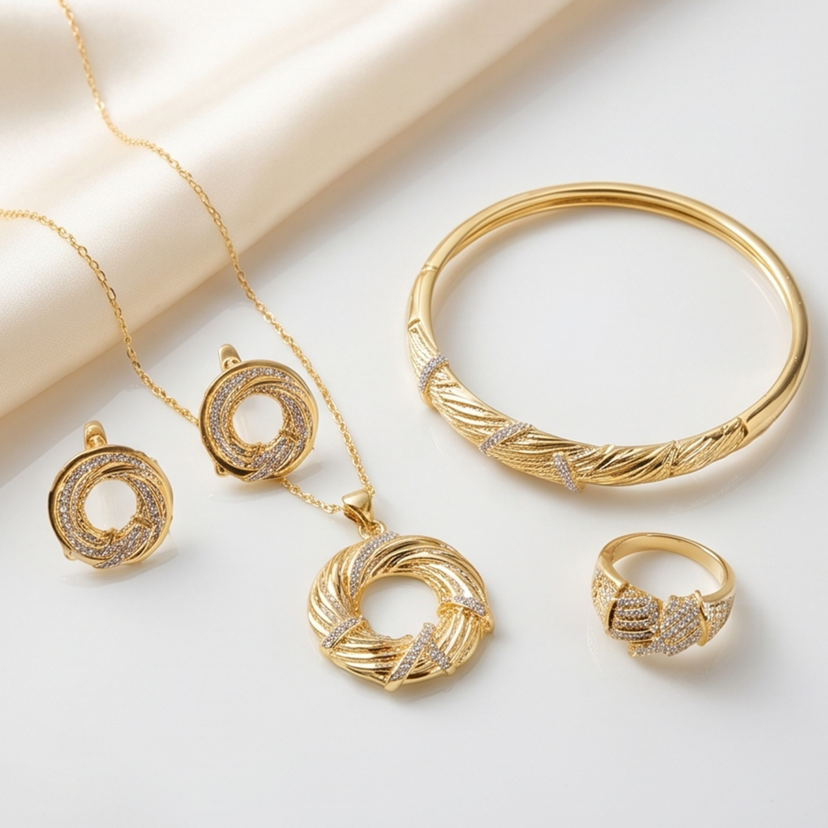 Necklace Set with Bangle