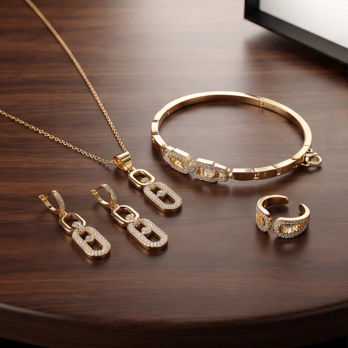 Necklace Set with Bangle