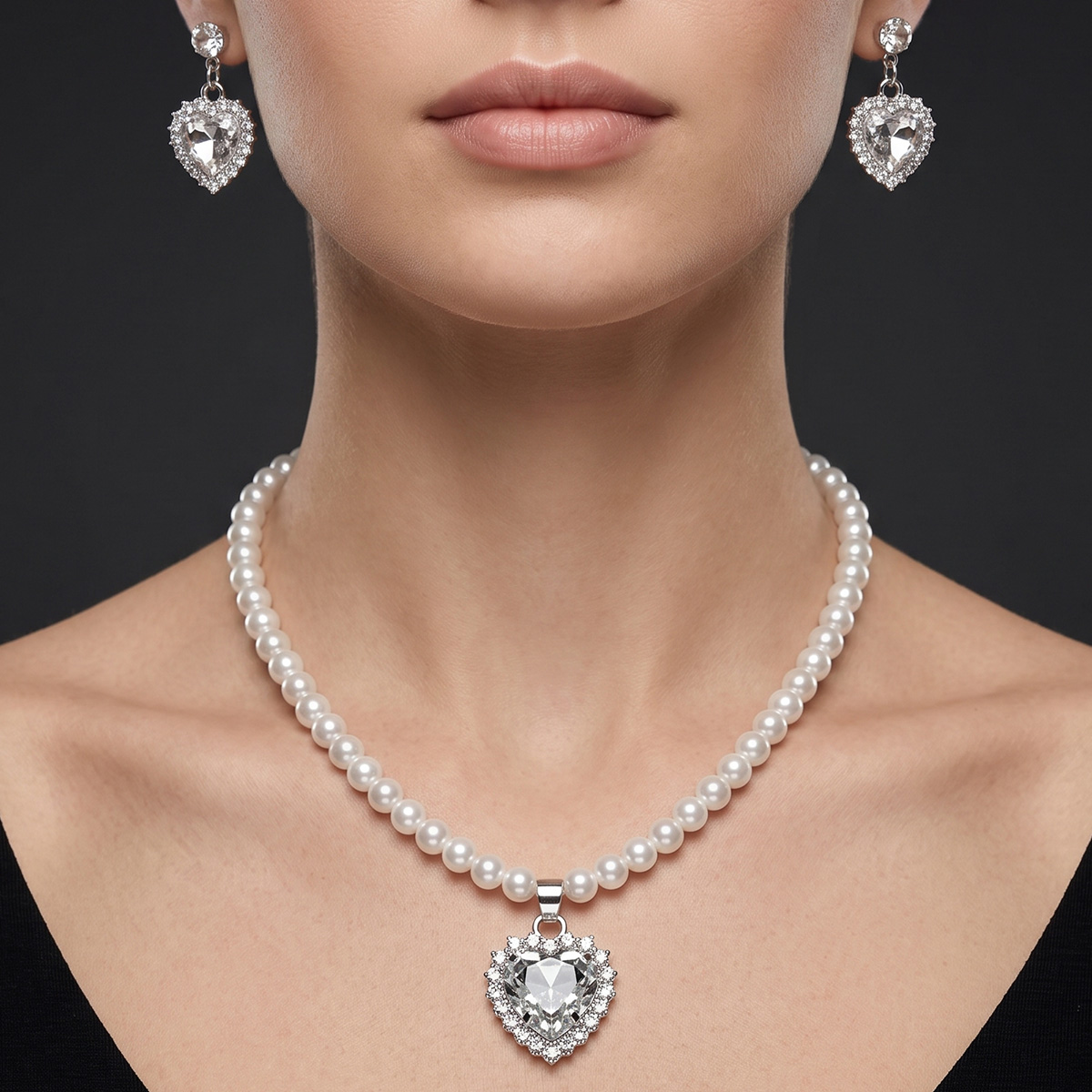 Pearl Necklace Set