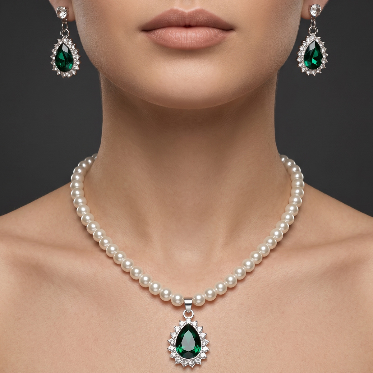Pearl Necklace Set