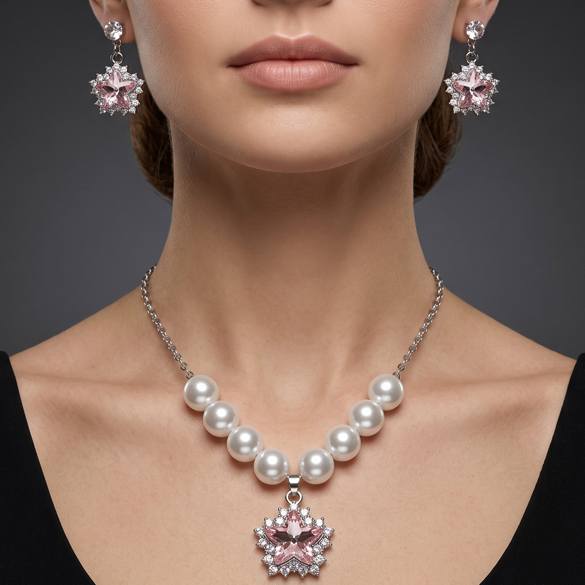 Pearl Necklace Set