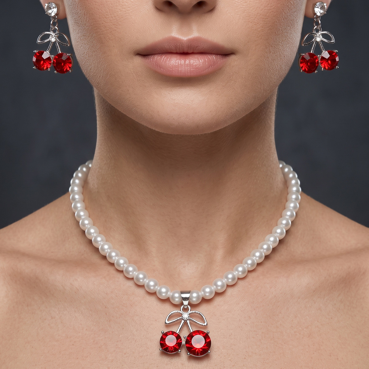 Pearl Necklace Set