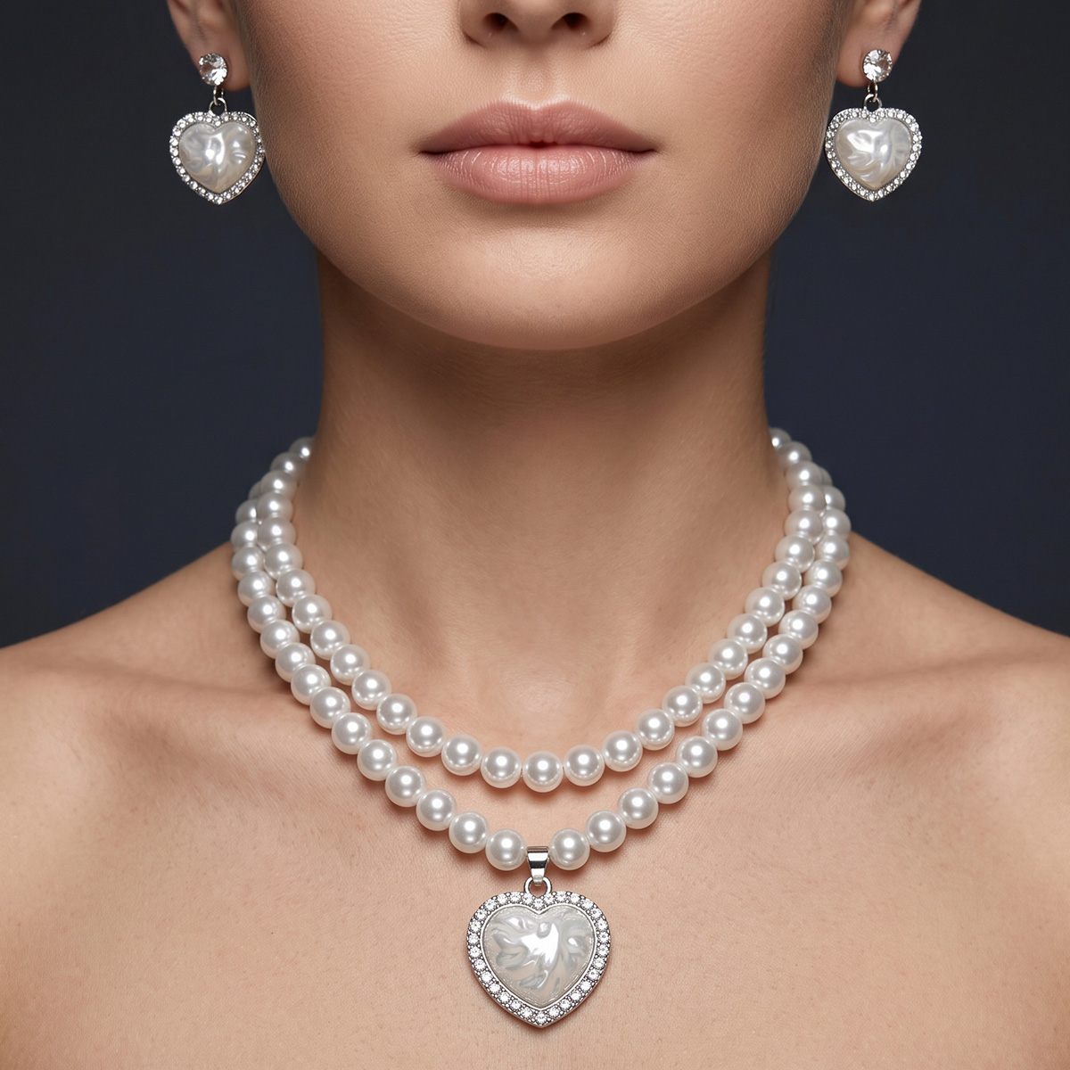 Pearl Necklace Set