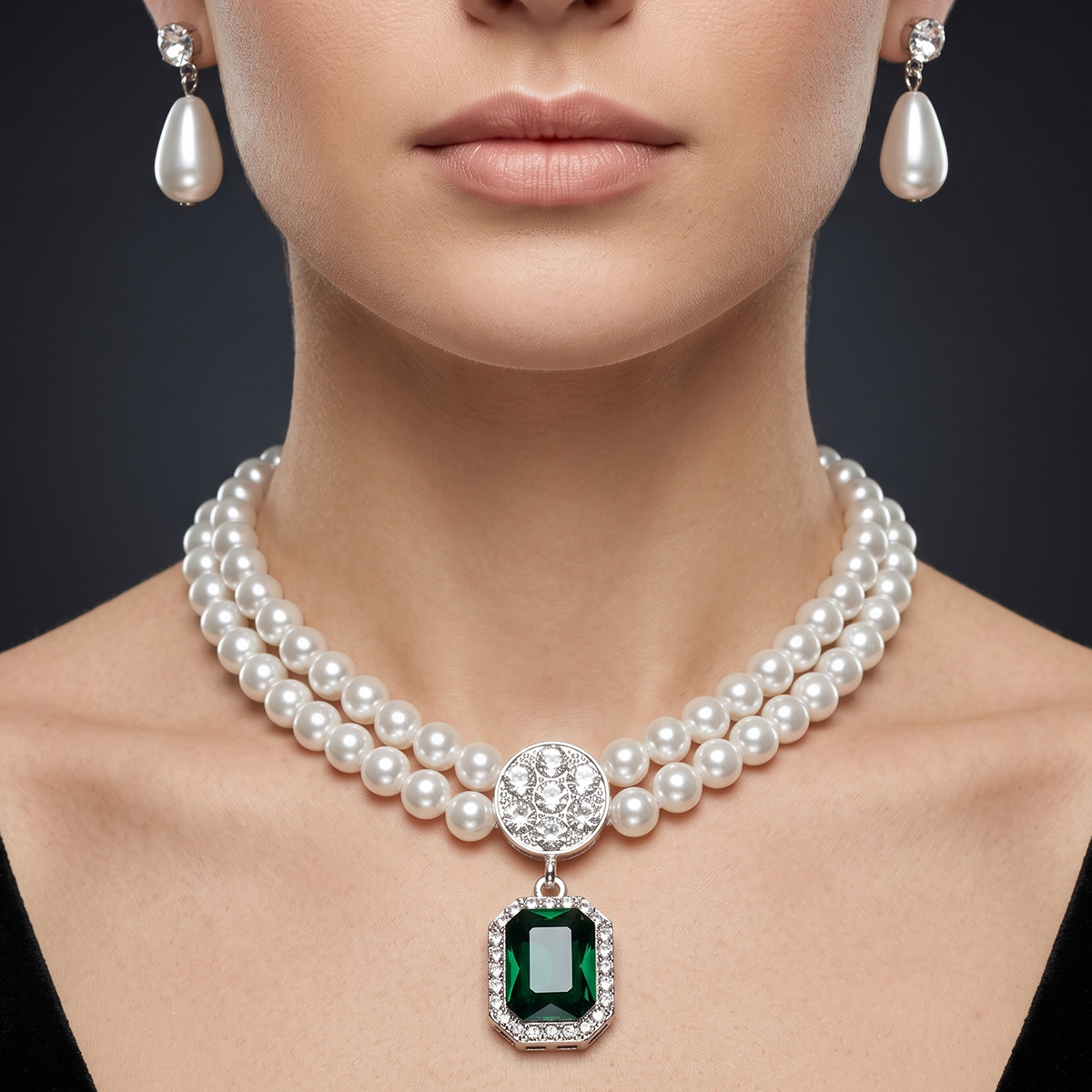 Pearl Necklace Set