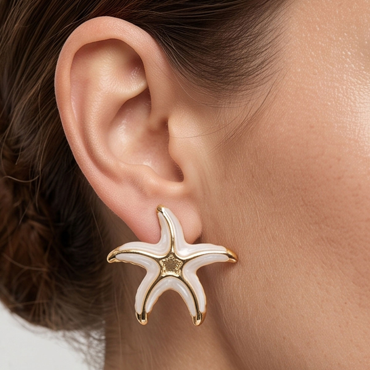 Starfish Design Ladies Earrings