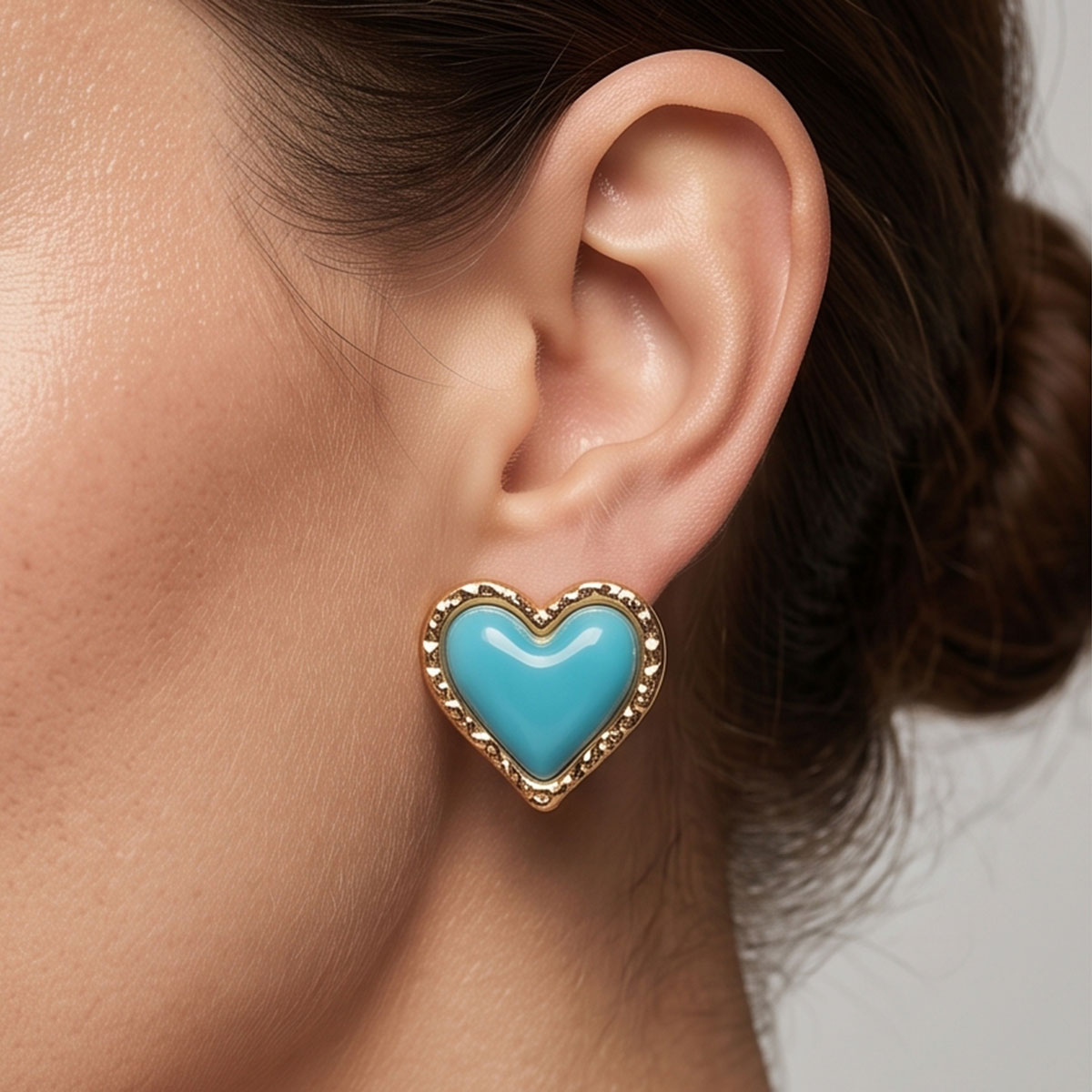 Heart Shaped Ladies Earrings