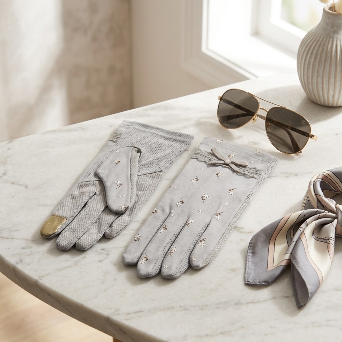 Ladies Sun Protection & Driving Gloves