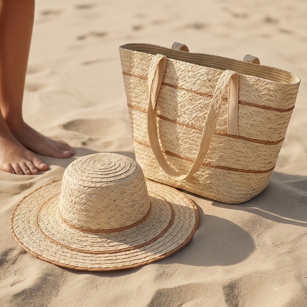 Ladies Hat Cap With Bag